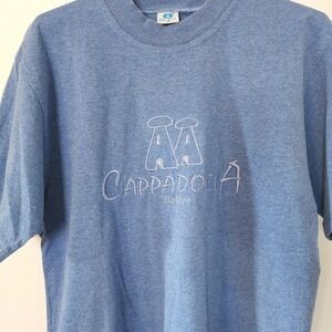 S Vintage Blue Cappadocia Turkiye Tee